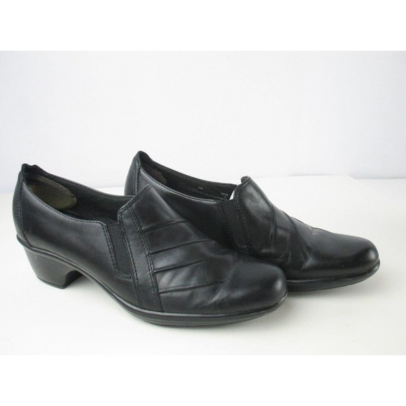 Clarks 8 1/2 #89487 Black Women - Picture 1 of 7